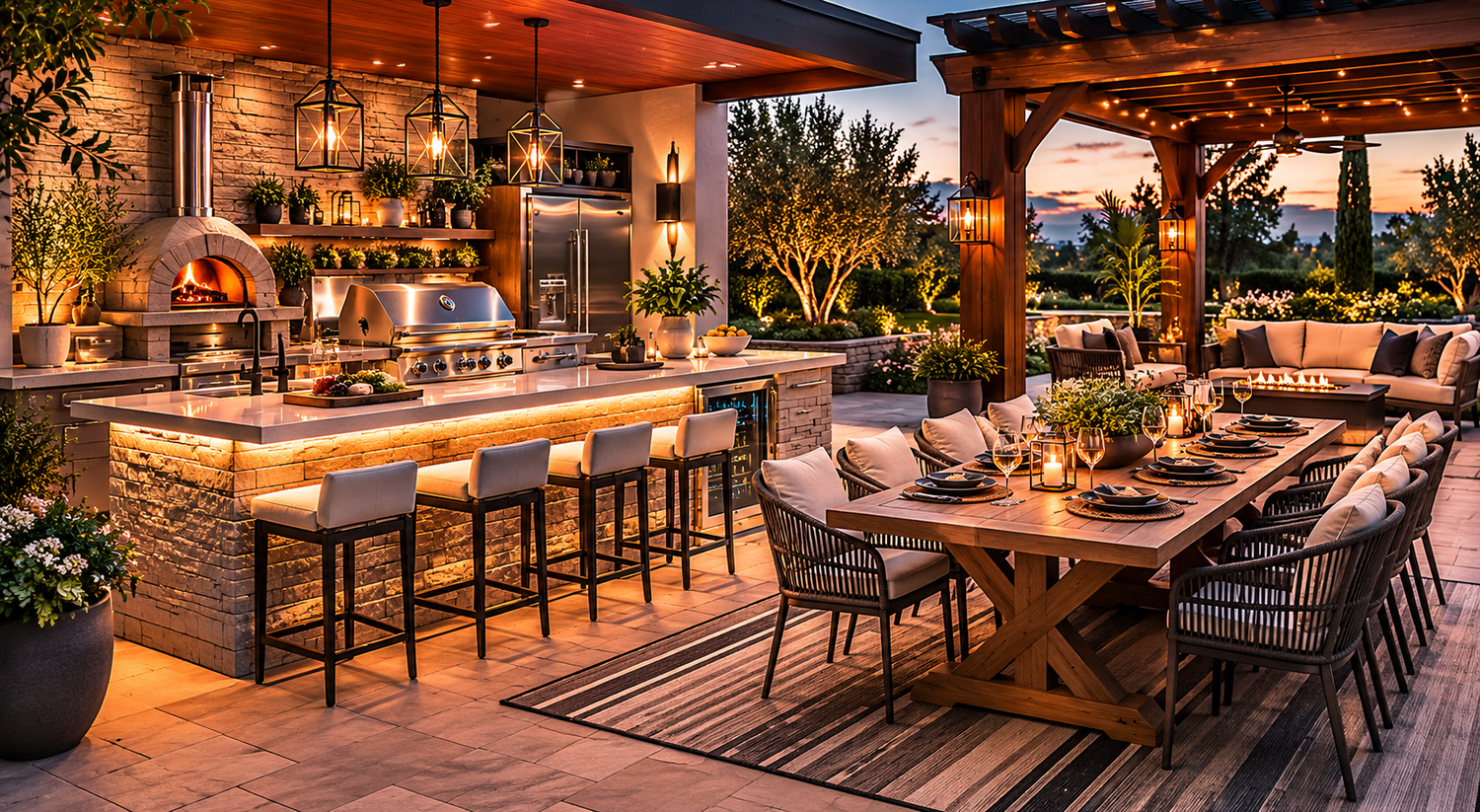 Outdoor Kitchens & Dining