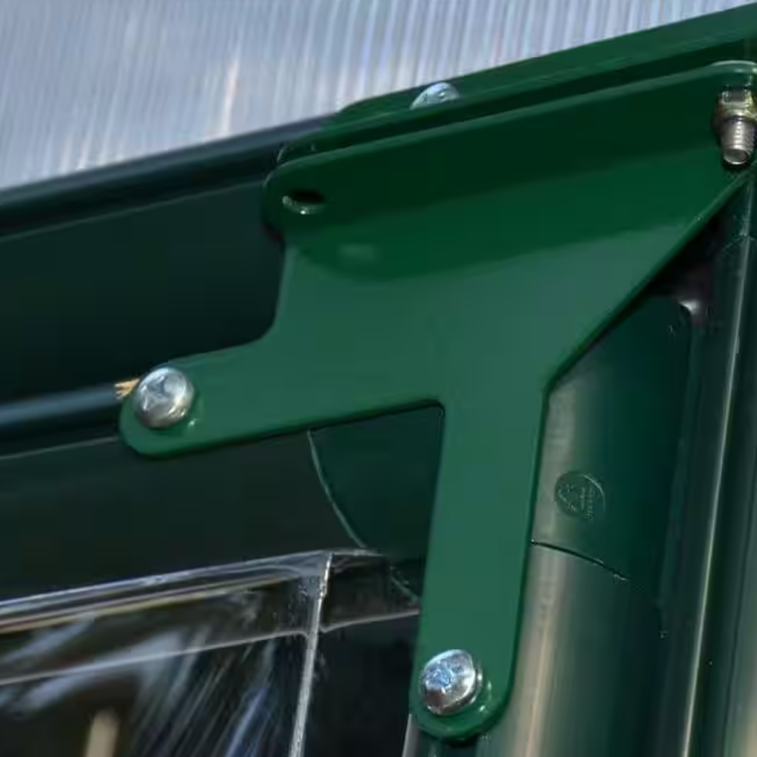Grand Gardener 8' x 16' Green/Clear Polycarbonate DIY Greenhouse Kit