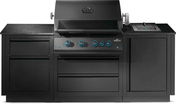 Patio Elegance OASIS™ 300 Outdoor Kitchen with Built-In 32" Gas Grill