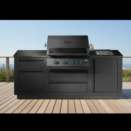 Patio Elegance OASIS™ 300 Outdoor Kitchen with Built-In 32" Gas Grill