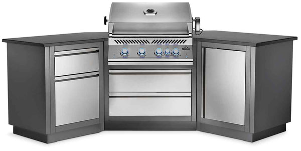 Patio Elegance OASIS™ 200 Outdoor Kitchen Island | 32'' 700-Series Gas Grill | LP or NG