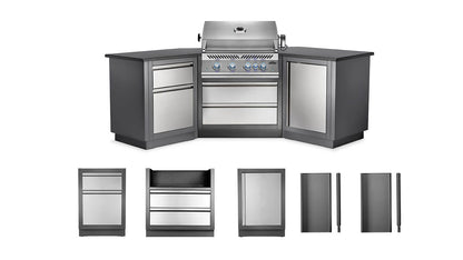 Patio Elegance OASIS™ 200 Outdoor Kitchen Island | 32'' 700-Series Gas Grill | LP or NG