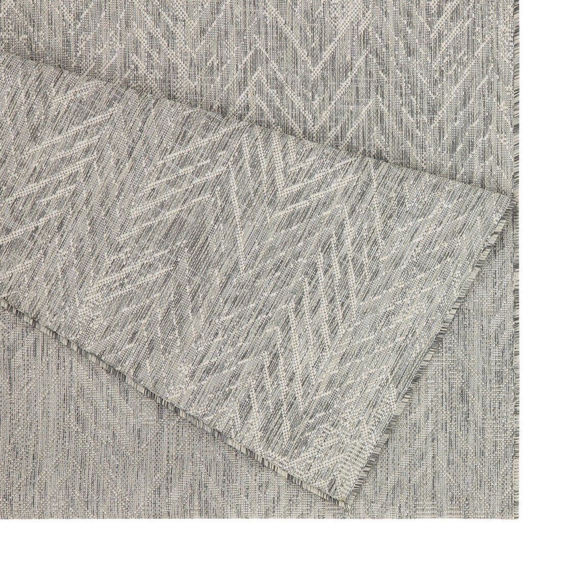 Gray textured fabric with a subtle pattern
