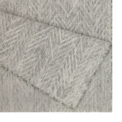Gray textured fabric with a subtle pattern