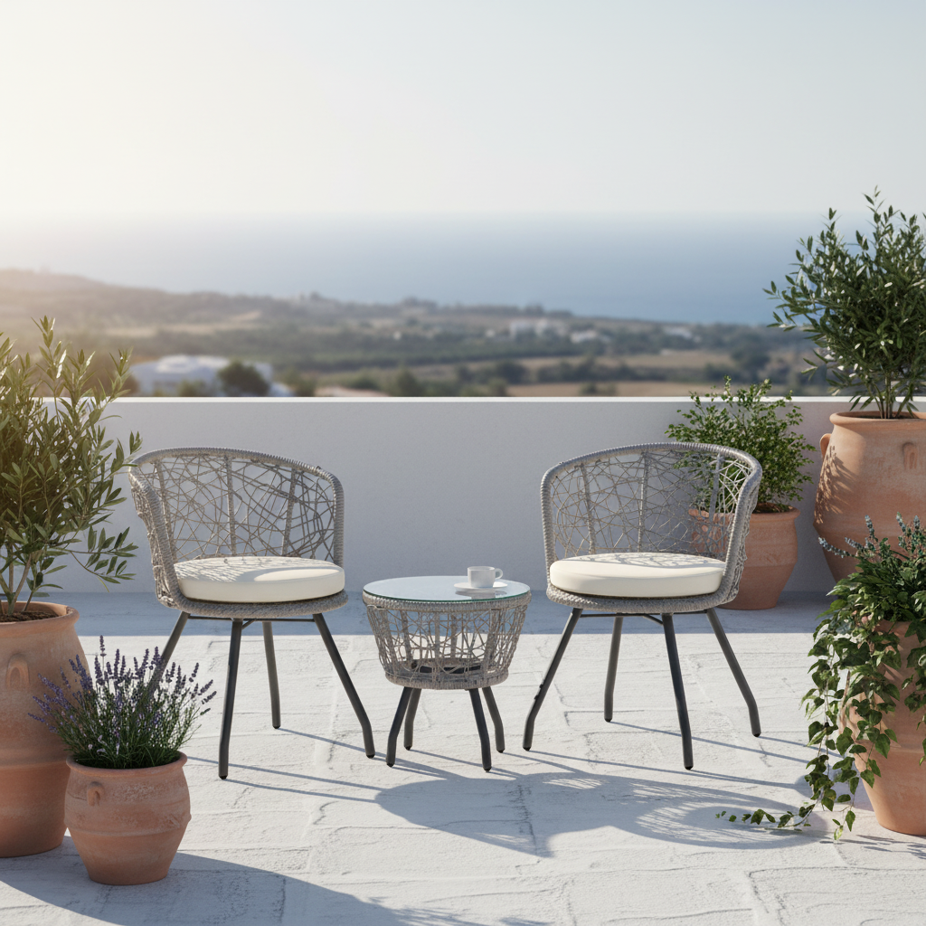 Bistro Set — Mediterranean Terrace