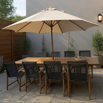 Leyland Table with Manhattan Black Chairs Dining Set